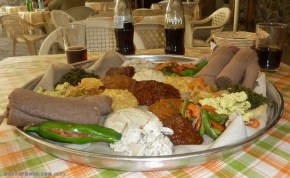 Fasting food and Injera