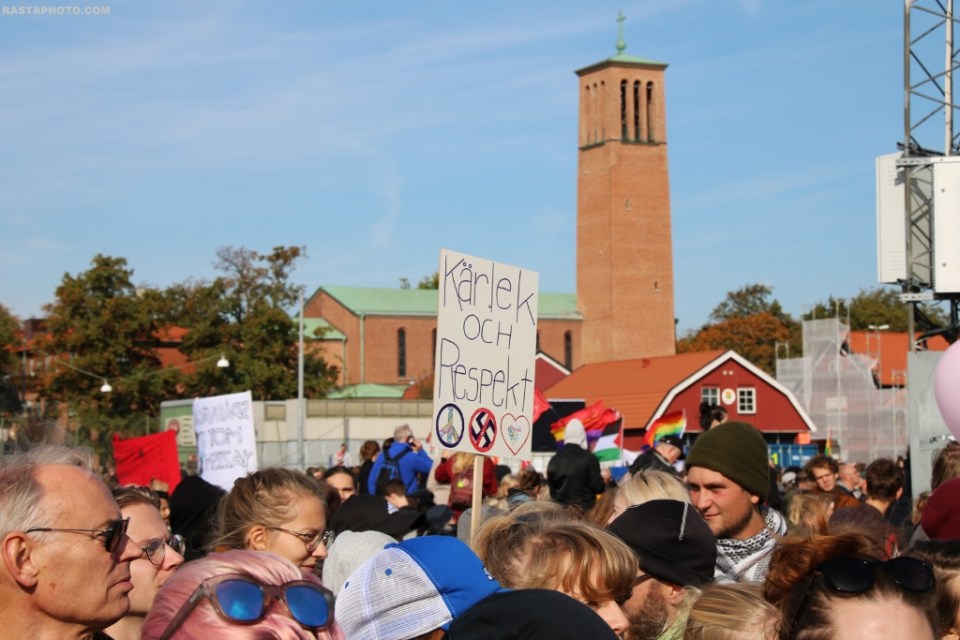 30 September Gothenburg  No to nazism